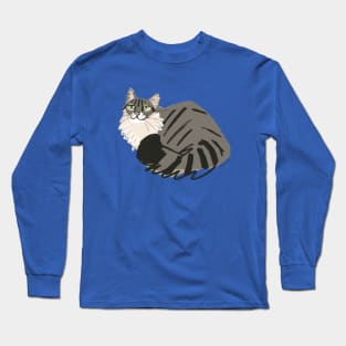 Kitty Cat Furry Long Sleeve T-Shirt